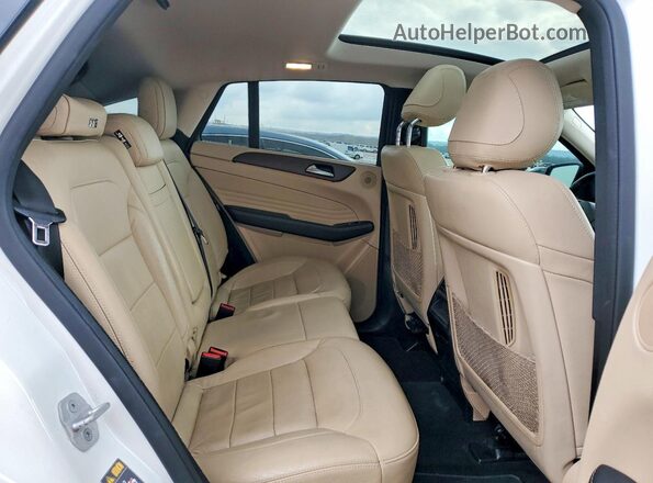 4JGED6EBXHA050056 2017 MERCEDES-BENZ GLE Белый Вид подкапотного пространства