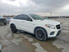 2017 Mercedes-benz Gle Coupe 43 Amg Белый vin: 4JGED6EBXHA050056