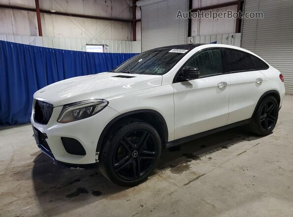 4JGED6EBXHA062837 2017 MERCEDES-BENZ GLE Белый Передняя левая четверть