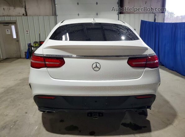 4JGED6EBXHA062837 2017 MERCEDES-BENZ GLE Белый Вид сзади
