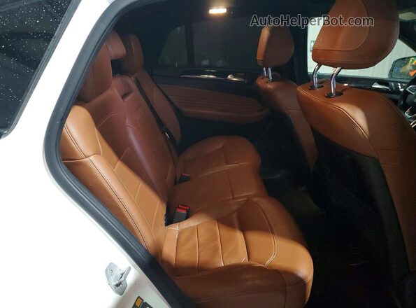 4JGED6EBXHA062837 2017 MERCEDES-BENZ GLE Белый Вид задней части салона