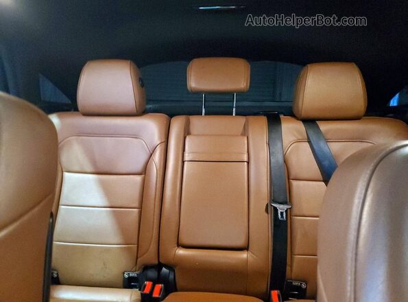 4JGED6EBXHA062837 2017 MERCEDES-BENZ GLE Белый Вид задних сидений