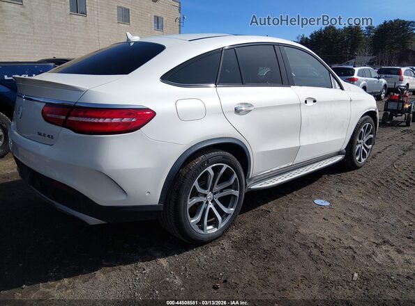 4JGED6EBXHA072705 2017 MERCEDES-BENZ AMG GLE 43 COUPE Белый Задняя правая четверть