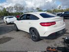 2019 Mercedes-benz Amg Gle 43 Coupe 4matic Белый vin: 4JGED6EBXKA153484