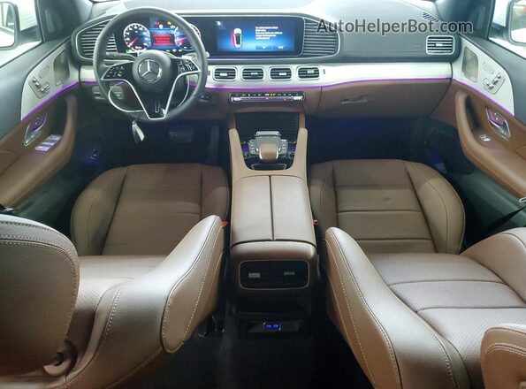 4JGFB4EB8TB567261 2026 MERCEDES-BENZ GLE White Widok deski rozdzielczej