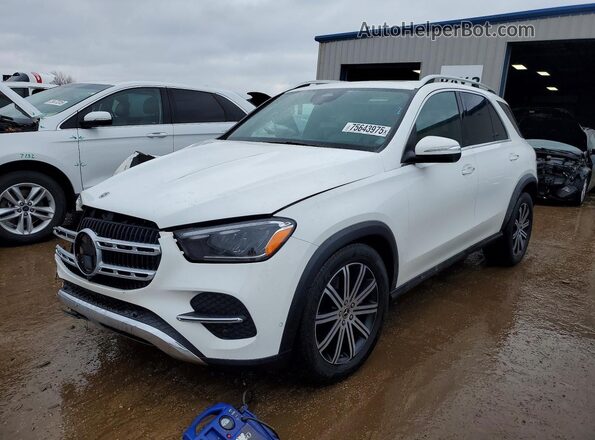 4JGFB4FB1RB240417 2024 MERCEDES-BENZ GLE Белый Передняя левая четверть