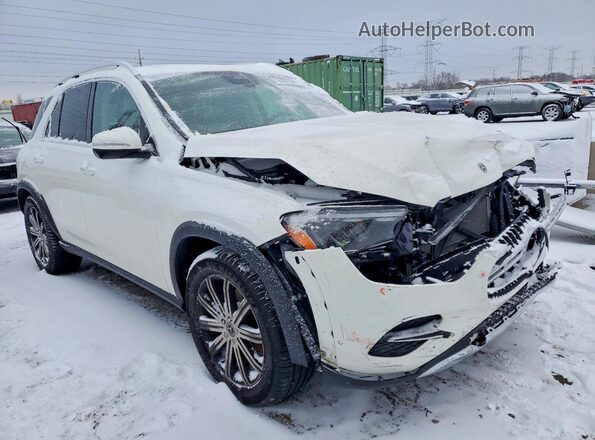 4JGFB4FB1SB330978 2025 MERCEDES-BENZ GLE Белый Передняя правая четверть