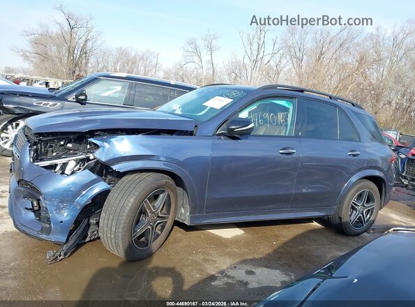 4JGFB4FB5SB453599 2025 MERCEDES-BENZ GLE 350 Dark Blue Панорамный вид салона 360°