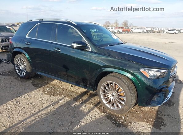 4JGFB4FB8SB347664 2025 MERCEDES-BENZ GLE 350 Зеленый Передняя правая четверть