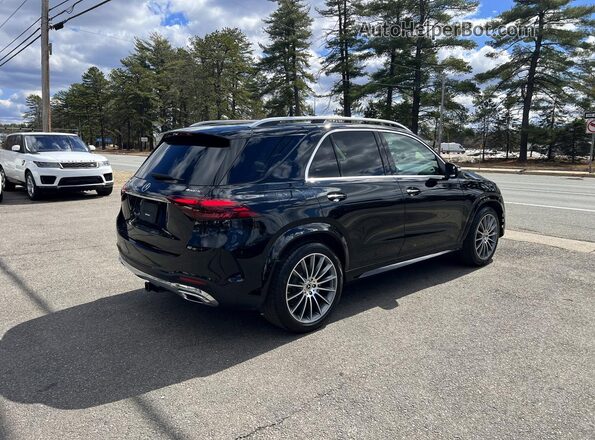 4JGFB4FBXRB124441 2024 MERCEDES-BENZ GLE Черный Передняя правая четверть