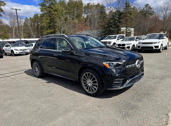 4JGFB4FBXRB124441 2024 MERCEDES-BENZ GLE Черный Задняя левая четверть