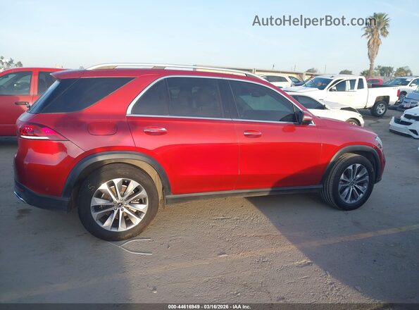 4JGFB4JB0MA359078 2021 MERCEDES-BENZ GLE 350 Burgundy Սալոնի հետևի տեսք