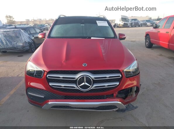 4JGFB4JB0MA359078 2021 MERCEDES-BENZ GLE 350 Burgundy Սարքավորումների վահանակի տեսք