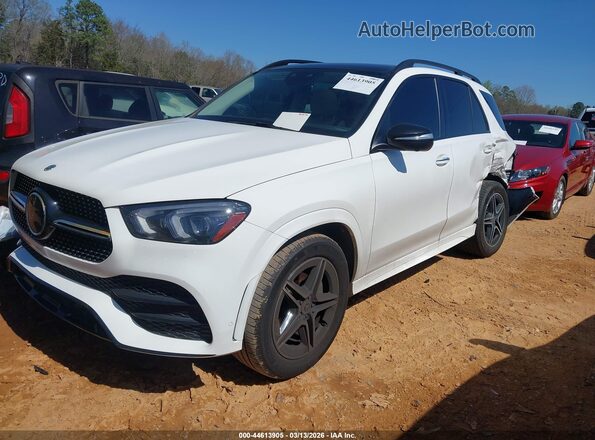 4JGFB4JB2NA620440 2022 MERCEDES-BENZ GLE 350 Белый Передняя левая четверть