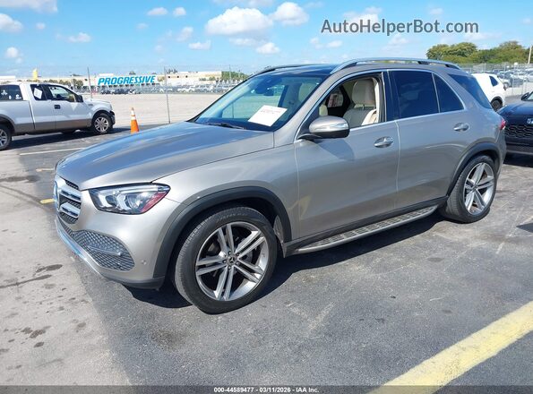4JGFB4JB3NA703116 2022 MERCEDES-BENZ GLE 350 Кремовый Передняя левая четверть