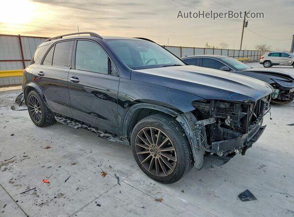 4JGFB4JB6NA676204 2022 MERCEDES-BENZ GLE Черный Передняя правая четверть