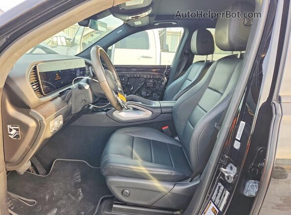 4JGFB4JB6NA676204 2022 MERCEDES-BENZ GLE Черный Вид салона спереди
