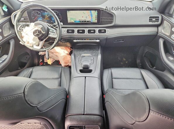4JGFB4JB9NA734838 2022 MERCEDES-BENZ GLE Серебряный Вид панели приборов