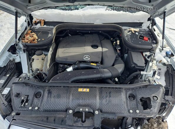 4JGFB4JB9NA734838 2022 MERCEDES-BENZ GLE Серебряный Вид подкапотного пространства