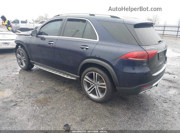 4JGFB4JE2MA482553 2021 MERCEDES-BENZ GLE 350 Dark Blue Tył lewy