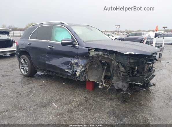 4JGFB4JE2MA482553 2021 MERCEDES-BENZ GLE 350 Dark Blue Przód prawy