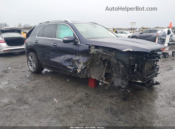 4JGFB4JE2MA482553 2021 MERCEDES-BENZ GLE 350 Dark Blue Widok z przodu