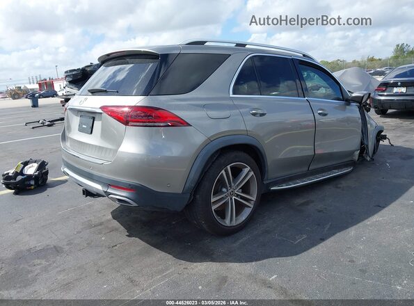 4JGFB4JE2MA509637 2021 MERCEDES-BENZ GLE 350 Серебряный Задняя правая четверть