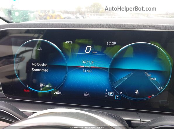 4JGFB4KB0NA798412 2022 MERCEDES-BENZ GLE 350 Gray Vista de los asientos traseros