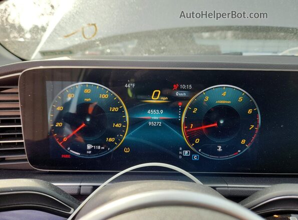 4JGFB4KB1LA174471 2020 MERCEDES-BENZ GLE Silver Вид щитка приладів