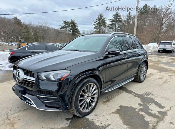 4JGFB4KB1LA288776 2020 MERCEDES-BENZ GLE Черный Передняя левая четверть