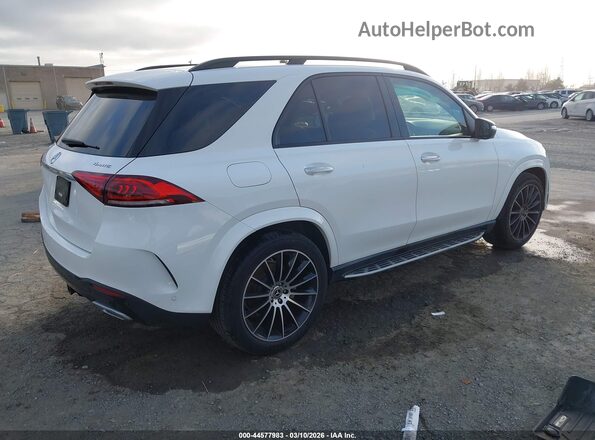 4JGFB4KB1NA827738 2022 MERCEDES-BENZ GLE 350 White Trasero derecho