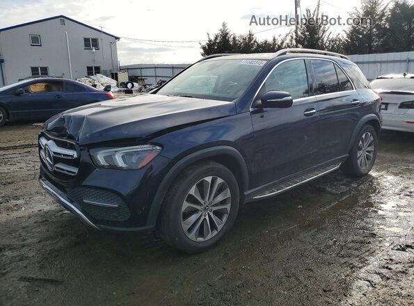 4JGFB4KB2LA212225 2020 MERCEDES-BENZ GLE Blue წინა მარცხენა ხედი სამი მეოთხედიდან