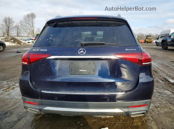 4JGFB4KB2LA212225 2020 MERCEDES-BENZ GLE Blue უკანა ხედი