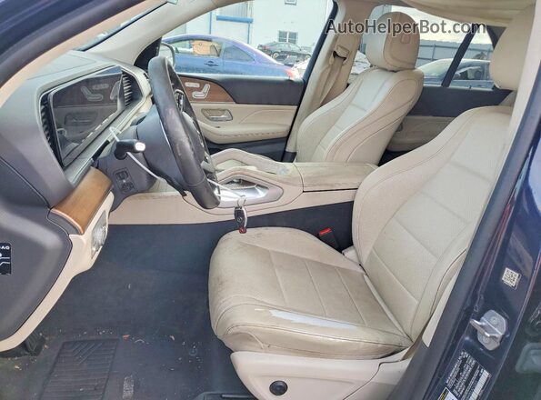 4JGFB4KB2LA212225 2020 MERCEDES-BENZ GLE Blue წინა სალონის ხედი