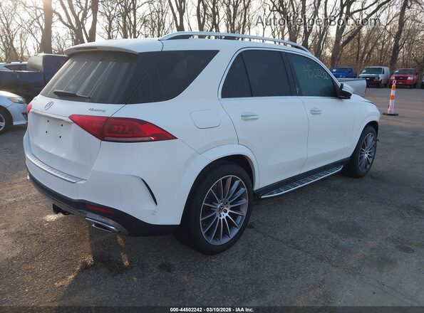 4JGFB4KB4NA626254 2022 MERCEDES-BENZ GLE 350 White Trasero derecho
