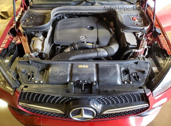 4JGFB4KB4PA915167 2023 MERCEDES-BENZ GLE Red Vista del compartimento del motor