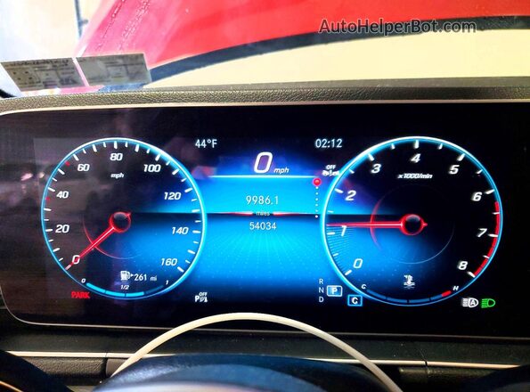 4JGFB4KB4PA915167 2023 MERCEDES-BENZ GLE Red Vista del cuadro de instrumentos