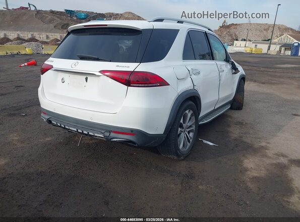 4JGFB4KB5MA384539 2021 MERCEDES-BENZ GLE 350 White Задня права чверть