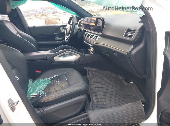 4JGFB4KB5MA384539 2021 MERCEDES-BENZ GLE 350 White Вид салону спереду