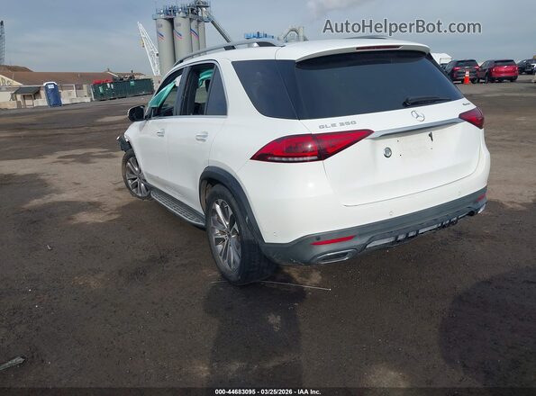 4JGFB4KB5MA384539 2021 MERCEDES-BENZ GLE 350 White Задня ліва чверть