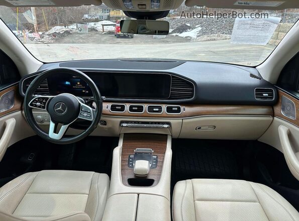4JGFB4KB6MA481376 2021 MERCEDES-BENZ GLE Black Dashboard view