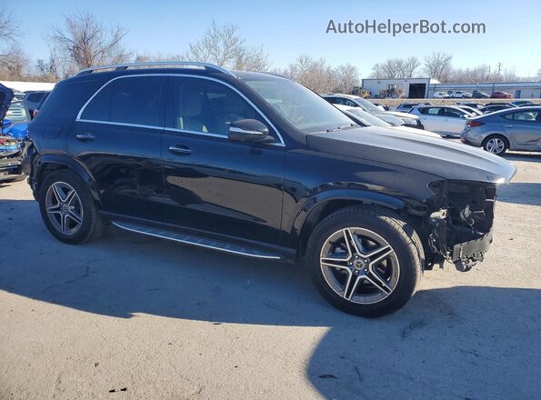 4JGFB4KB6NA711970 2022 MERCEDES-BENZ GLE Черный Передняя правая четверть