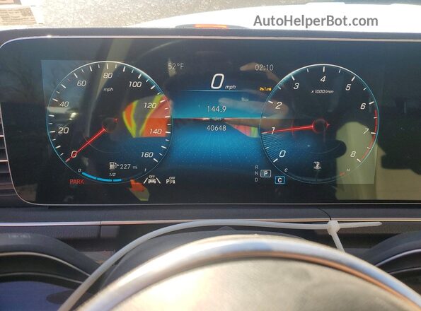 4JGFB4KB6NA711970 2022 MERCEDES-BENZ GLE Черный Вид щитка приборов