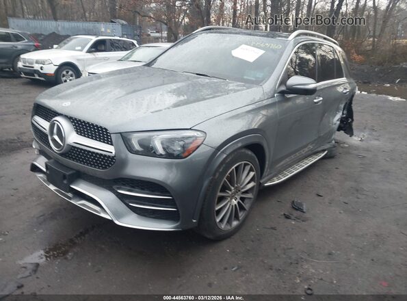 4JGFB4KB7NA742354 2022 MERCEDES-BENZ GLE 350 Gray Передня ліва чверть
