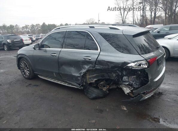 4JGFB4KB7NA742354 2022 MERCEDES-BENZ GLE 350 Gray Вид задньої частини салону