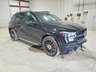 2022 Mercedes-benz Gle 350 4matic Черный vin: 4JGFB4KB7NA827274