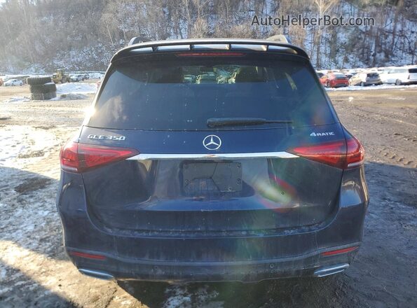 4JGFB4KB8NA829101 2022 MERCEDES-BENZ GLE Синий Вид сзади