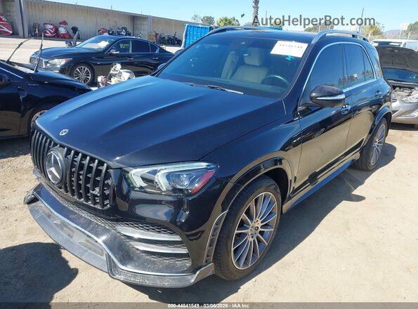 4JGFB4KBXMA465634 2021 MERCEDES-BENZ GLE 350 Черный Передняя левая четверть