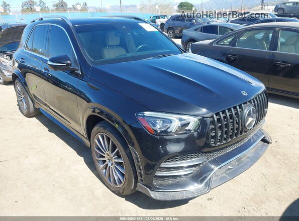 4JGFB4KBXMA465634 2021 MERCEDES-BENZ GLE 350 Черный Передняя правая четверть