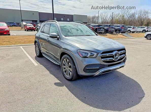 4JGFB4KE9MA509150 2021 MERCEDES-BENZ GLE Серый Передняя левая четверть